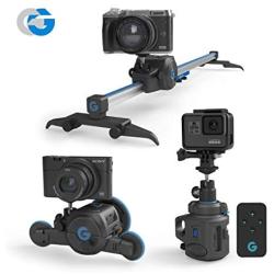 GripGear Movie Maker, The Directors Set - Electronic Camera Slider & Micro Dolly & 360° Panoramic Time Lapse System.