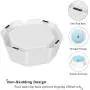UPSKY Dog Water Bowl, No Spill Pet Water Bowl, Slow Water Feeder Dog Bowl with No-Skid Bottom, Pet Water Dispenser for Dogs and Cats