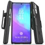Encased Galaxy Note 20 Ultra Belt Clip Case (2020 DuraClip) Slim Cover with Holster for Samsung Note 20 Ultra Phone - Black