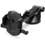 Spigen Car Phone Holder Windscreen Dashboard Universal Compatibility Telescopic Extendable Arm Car Mount One Tap Technology Carbon Pattern 360 Degree Rotatable