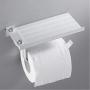 Fashion Toilet Roll Paper Rack Aluminum Wall-Mounted Mobile Phone Holder Bathroom Accessories