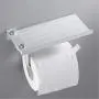 Fashion Toilet Roll Paper Rack Aluminum Wall-Mounted Mobile Phone Holder Bathroom Accessories Fashion Toilet Roll Paper Rack Aluminum Wall-Mounted Mobile Phone Holder Bathroom Accessories