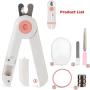 XINKYD Dog & Cat Pets Nail Clippers and Trimmers - with Transparent Cover to Avoid Nail Flying, Free Nail File, Razor Sharp Blade - Professional Grooming Tool for Large and Small Animals XINKYD Dog & Cat Pets Nail Clippers and Trimmers - with Transparent Cover to Avoid Nail Flying, Free Nail File, Razor Sharp Blade - Professional Grooming Tool for Large and Small Animals
