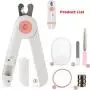 XINKYD Dog & Cat Pets Nail Clippers and Trimmers - with Transparent Cover to Avoid Nail Flying, Free Nail File, Razor Sharp Blade - Professional Grooming Tool for Large and Small Animals