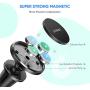 UGREEN Car Phone Mount Magnetic Air Vent Universal Magnet Cell Phone Holder Compatible for iPhone 11 Pro Max SE XS XR X 8 Plus 6 7 6S 5 Samsung Galaxy S20 S10 S9 S8 Note 9 8 S7 S6 LG V40 G7 G8 (Black)