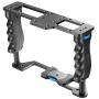 Neewer Aluminum Alloy Film Movie Making Camera Video Cage for DSLR Cameras Such as Canon 5D mark II III 700D 650D 600D;Nikon D7200 D7100 D7000 D5200 D5100 D5000 Pentax Sony A7,A7II,A7R,A7S Olympus