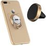 Cat Phone Finger Ring with Magnetic Car Mount, Magnetic Phone Ring Car Mount, Magnetic Ring Holder for Cell Phone and Tablet (1 Set,Gold)