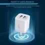 USB Wall Charger, Charger Adapter, Ailkin 5-Pack 2.1Amp Dual Port Quick Charge Plug Cube for iPhone 12/SE/11 Pro Max/8/7/6S/6S Plus/6 Plus/6, Samsung Galaxy, LG, HTC, Moto, Kindle Charging Box Block