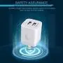 USB Wall Charger, Charger Adapter, Ailkin 5-Pack 2.1Amp Dual Port Quick Charge Plug Cube for iPhone 12/SE/11 Pro Max/8/7/6S/6S Plus/6 Plus/6, Samsung Galaxy, LG, HTC, Moto, Kindle Charging Box Block