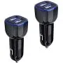 Car Charger, 2.4A 12W AndHot 2 Pack Mini Dual USB Port Car Charger Adapter Plug Compatible with iPhone 11 Pro Max XR XS X 8 7 6S Plus, Samsung Galaxy S10 Note 10 A50, LG, Moto, Google Pixel, Android Car Charger, 2.4A 12W AndHot 2 Pack Mini Dual USB Port Car Charger Adapter Plug Compatible with iPhone 11 Pro Max XR XS X 8 7 6S Plus, Samsung Galaxy S10 Note 10 A50, LG, Moto, Google Pixel, Android