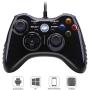 Wired Gaming Controller, OUTWIT Wired USB Game Controller Joystick for PC Plug and Play Gamepad with Dual-Vibration Turbo and Trigger Buttons for Windows/Steam/Android/ PS3/ TV Box, Fathers Day Gift