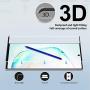 Note 10 Screen Protector Tempered Glass for Galaxy Note 10 [3D Edge Covered] [9H Hardness] [Case Friendly] [Scratch Resistant] [2-Pack] Black a2