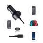 AmazonBasics Car DC Charger for Nintendo Switch - 6 Foot Cable, Black