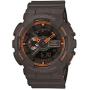 Casio Mens GA-110TS-1A4 G-Shock Analog-Digital Watch With Grey Resin Band