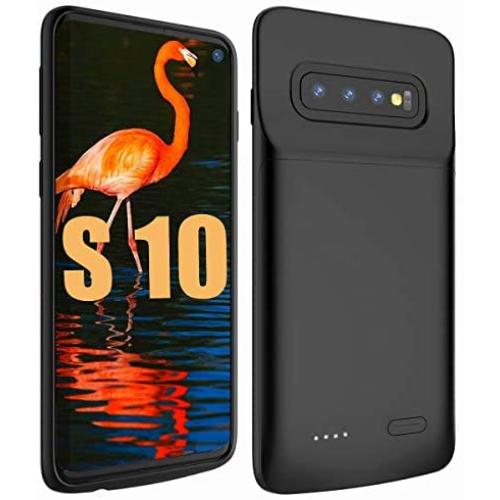 Beseller Samsung Galaxy S10 Battery Case 4800mAh, External Battery Charger Rechargeable Battery Pack Protective Case for Galaxy S10(6.1 Inches)