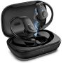 HolyHigh Wireless Headphones Sports Earbuds Pro Bluetooth 5.0 Earphones IPX7 Waterproof 35H Play Time with Charging Case for Running Gym