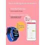 Kids Waterproof Smart Watch Phone, GPS/LBS Tracker Smart Watch for Kids for 3-12 Year Old Compatible iOS Android Smart Watch Christmas Birthday Gifts for Kids(Excluding SIM Card)