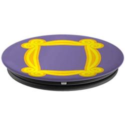 Yellow Frame Peephole PopSockets Grip and Stand for Phones and Tablets
