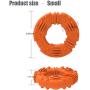Freezable Dog Chew Toys for Teething Dogs - Lifetime Replacement Guarantee - All Natural Rubber Puppy Teether Cooling Toys for Small/Medium Puppies, Perfect Training Pool Floating Chew Ring Toys Freezable Dog Chew Toys for Teething Dogs - Lifetime Replacement Guarantee - All Natural Rubber Puppy Teether Cooling Toys for Small/Medium Puppies, Perfect Training Pool Floating Chew Ring Toys