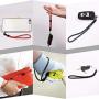 Wrist Lanyard Hand Strap, 3 Pieces Adjustable Mini Wristlet for Smartphone Camera Flashlight USB Flash Drive Key Remote Controller Black/Blue/Red