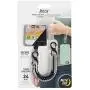 Nite Ize Hitch Plus Tether - Universal Phone Case Anchor and Tether for Drop Protection - Black Tether (HPAT-01-R7)