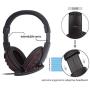 PS4 Headset, 3.5Mm Wired Gaming Headset with Microphone, Conversion Line, Bass Stereo Surround for Tablet Laptop Smartphone Xbox, PC Gaming Headphones,Red