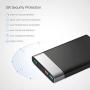 Vinsic 20000mAh Ultra Slim Power Bank, 10 Times for iPhone 5/5S, Dual USB Portable External Battery Charger for iPhone, iPad, Samsung, Cell Phones.