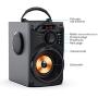 EIFER Portable Bluetooth Speakers Subwoofer Heavy Bass Wireless Outdoor/Indoor Party Speaker Line in Speakers Support Remote Control FM Radio TF Card LCD Display for Home Party Phone Computer PC