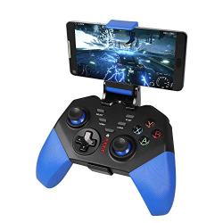 PowerLead Mobile Game Controller, PG8721 Wireless Turbo Combo Key Mapping Mobile Gamepad Compatible with IOS Android iPad Tablet