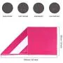 Zavabay Microfiber Beach Towel with Zipper Pocket – Quick Dry, Sand Free Towel for Travel & Pool with Carry Bag – Large, Compact Towels for Swim, Spa, Yoga, Traveling, Boating, Camping, Sports & Home