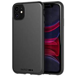 tech21 Studio Colour Mobile Phone Case - Compatible with iPhone 11 - Slim Profile with Anti-Microbial Properties and Drop Protection, Black