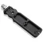 Aluminium 140mm Professional Rail Nodal Slide Metal Quick Release Clamp for Camera with Arca Swiss Compatible for Tripod Ballhead Quick Release