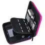 Travel Protective Carrying Storage Bag Compatible for Nintendo 2DS - Hard Shell and Accessories Pocket Storage Organizer for 2DS with Double Zipper, Wrist Strap and Game Storage (Pink) Travel Protective Carrying Storage Bag Compatible for Nintendo 2DS - Hard Shell and Accessories Pocket Storage Organizer for 2DS with Double Zipper, Wrist Strap and Game Storage (Pink)