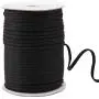 145 Yard 1/4 Inch Wide Black Elastic String Cord Bands Rope for Sewing Crafts DIY Mask (1/4 Inch 145 Yards) 145 Yard 1/4 Inch Wide Black Elastic String Cord Bands Rope for Sewing Crafts DIY Mask (1/4 Inch 145 Yards)