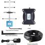 AT&T Signal Booster 4G LTE ATT Cell Phone Signal Booster T-Mobile US Cellular 700MHZ Band 12/17 Cell Signal Booster Repeater Home Cell Phone Booster Signal Amplifier Antenna Boosts 4G Reception/Call