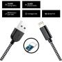 iPhone Charger, KRISLOG MFi Certified Lightning Cable 5 Pack High Speed Transfer Cords USB Fast Charging&Syncing Cable Compatible iPhone 11 Pro Xs MAX XR 8 8 Plus 7 7 Plus 6s 6s Plus(3ft×2 6ft×2 10ft)