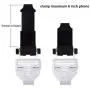 FiiMan PS4 Controller Phone Clip, PS4 Slim Pro Controller Grip for Android Smart Phone, 180 Degree Gaming Holder Mount Stand Bracket for Playstation 4 Game Controller FiiMan PS4 Controller Phone Clip, PS4 Slim Pro Controller Grip for Android Smart Phone, 180 Degree Gaming Holder Mount Stand Bracket for Playstation 4 Game Controller