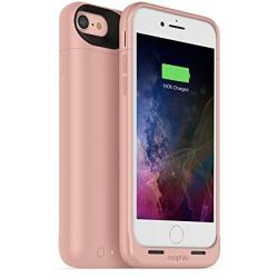 mophie 3782_JPA-IP7-RGLD Juice Pack Wireless - Charge Force Wireless Power - Wireless Charging Protective Battery Pack Case for Apple iPhone 8 and iPhone 7 - Rose Gold