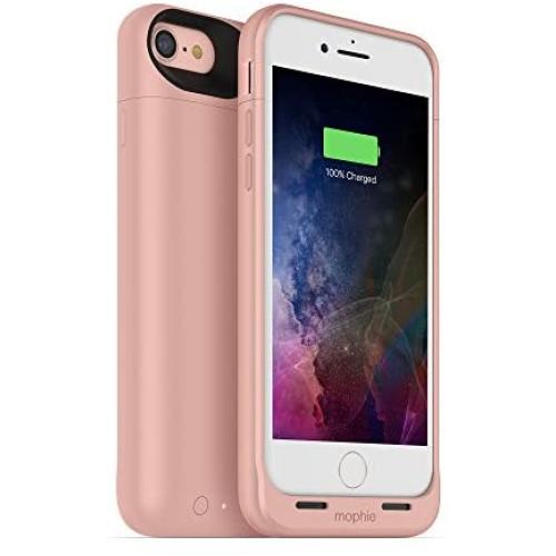 mophie 3782_JPA-IP7-RGLD Juice Pack Wireless - Charge Force Wireless Power - Wireless Charging Protective Battery Pack Case for Apple iPhone 8 and iPhone 7 - Rose Gold