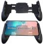 Mobile Joystick Controller Grip Case for Smartphones, Mobile Phone Gaming Grip with Joystick, Controller Holder Ergonomic Design (Black Type 01)