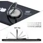 Phone Ring Holder Finger Kickstand - FITFORT 360° Rotation Metal Ring Grip for Magnetic Car Mount Compatible with All Smartphone-Gun Black Phone Ring Holder Finger Kickstand - FITFORT 360° Rotation Metal Ring Grip for Magnetic Car Mount Compatible with All Smartphone-Gun Black