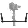Zhiyun Crane 2 2017 Dual Handle Grip Handheld Handlebar with PERGEAR Cleaning Cloth Specially Designed for Zhiyun Crane 2 3-Axis Gimbal Stabilizer