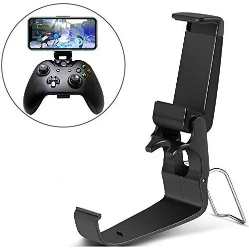Foldable Controller Clip Mobile Phone Plastic Holder Smartphone Game Clamp for Xbox One Game Controller Foldable Controller Clip Mobile Phone Plastic Holder Smartphone Game Clamp for Xbox One Game Controller