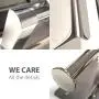 Toilet Paper Holder - Toilet Paper Roll Holder with Shelf, Adhesive No Drilling or Wall Mounted with Screws for Bathroom, It Holds Mega Roll- Stainless Steel Polished Chrome Toilet Paper Holder - Toilet Paper Roll Holder with Shelf, Adhesive No Drilling or Wall Mounted with Screws for Bathroom, It Holds Mega Roll- Stainless Steel Polished Chrome