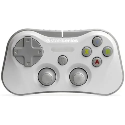 SteelSeries Stratus Wireless Gaming Controller for iPhone, iPad, and iPod Touch - White SteelSeries Stratus Wireless Gaming Controller for iPhone, iPad, and iPod Touch - White