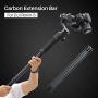 AgimbalGear DH10 Upgrade Gimbal Extension Pole Carbon Fiber Bar Lightweight but Strong 1/4" Universal Rod Compatible with DJI Ronin S, Ronin SC, OSMO Mobile 3, ZHIYUN Crane 2 V2 Stabilizer DSLR Camera