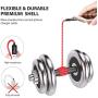 [Apple MFi Certified] Foxnovo Led iPhone Charger Cable, 2-in-1 Led Lightning Cable with 360° Flowing Light for iPhone 11/11 Pro/Max/XS/XR/X/8/8 Plus/7/7 Plus/6/6 Plus/5s/5s Plus/Android (Red), 3.3FT