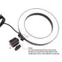 LED ring makeup lamp Adjustable LED fill light, ring of light with support for video and live streaming and make-up