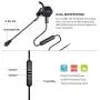 BENGOO MG-2 Gaming Earbuds with Dual Mic Deep Bass Vibration for Xbox One Controller, PS4, Nintendo Switch, PC, Cellphone, Noise Cancelling 4D Stereo 3.5 MM Jack in-Ear Headphones BENGOO MG-2 Gaming Earbuds with Dual Mic Deep Bass Vibration for Xbox One Controller, PS4, Nintendo Switch, PC, Cellphone, Noise Cancelling 4D Stereo 3.5 MM Jack in-Ear Headphones