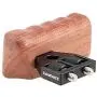 CAMVATE DSLR Wood Wooden Handle Grip Mount Support for DV Video Cage Rig (Left Hand)